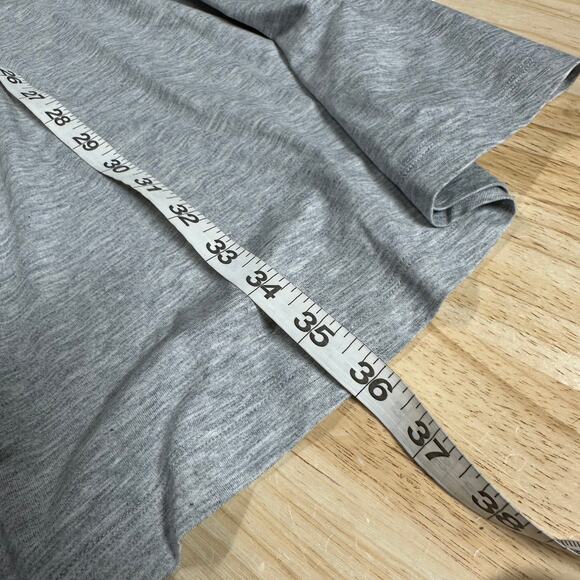 Lululemon All Yours Tee Dress Grey Women's Size 8 New With Tags Condition - Picture 8 of 8